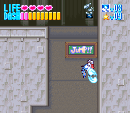 Tiny Toon Adventures - Buster Busts Loose! (USA) In game screenshot